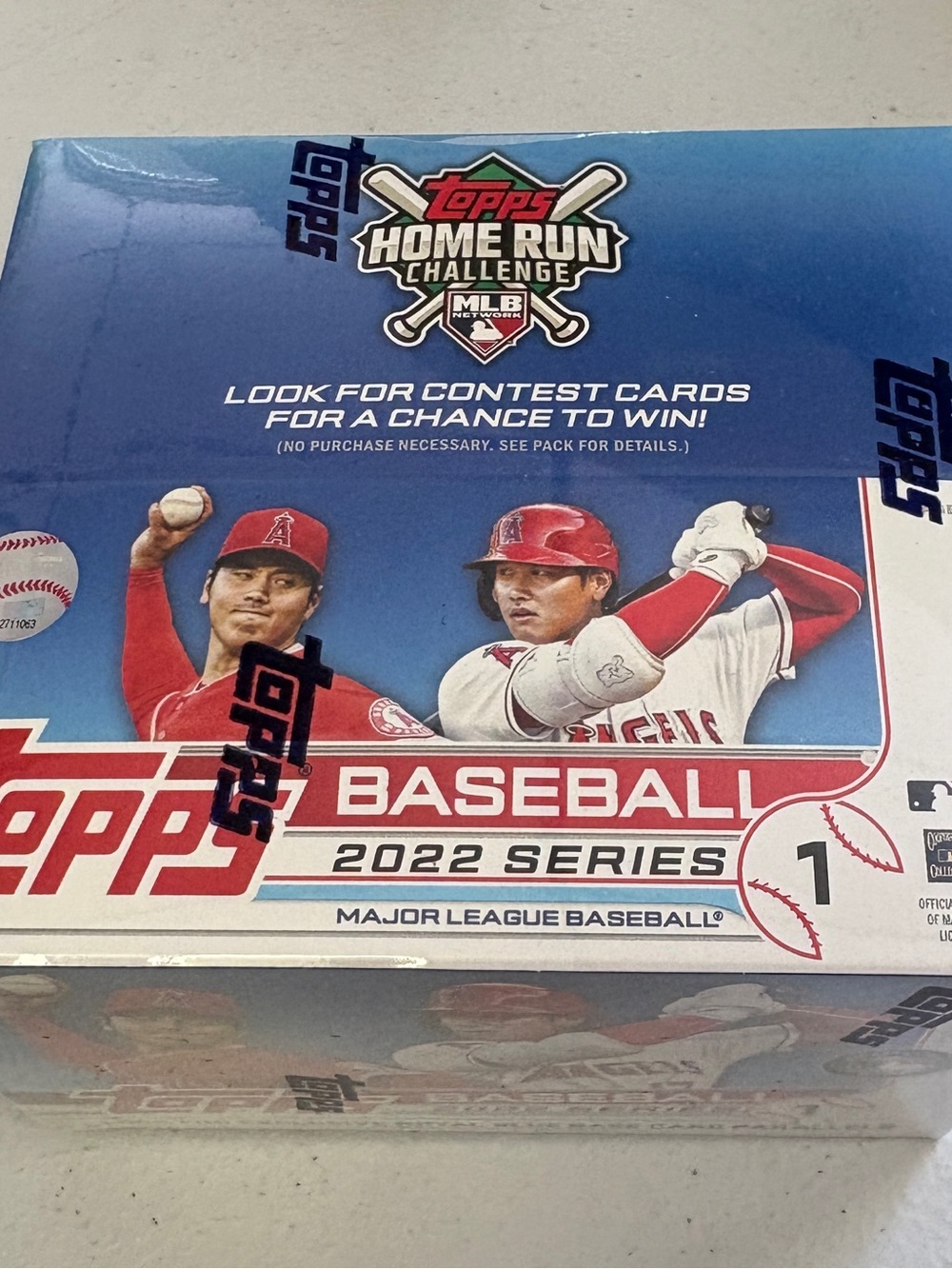 Topps Baseball 2022 Series 1 retail Box unopened